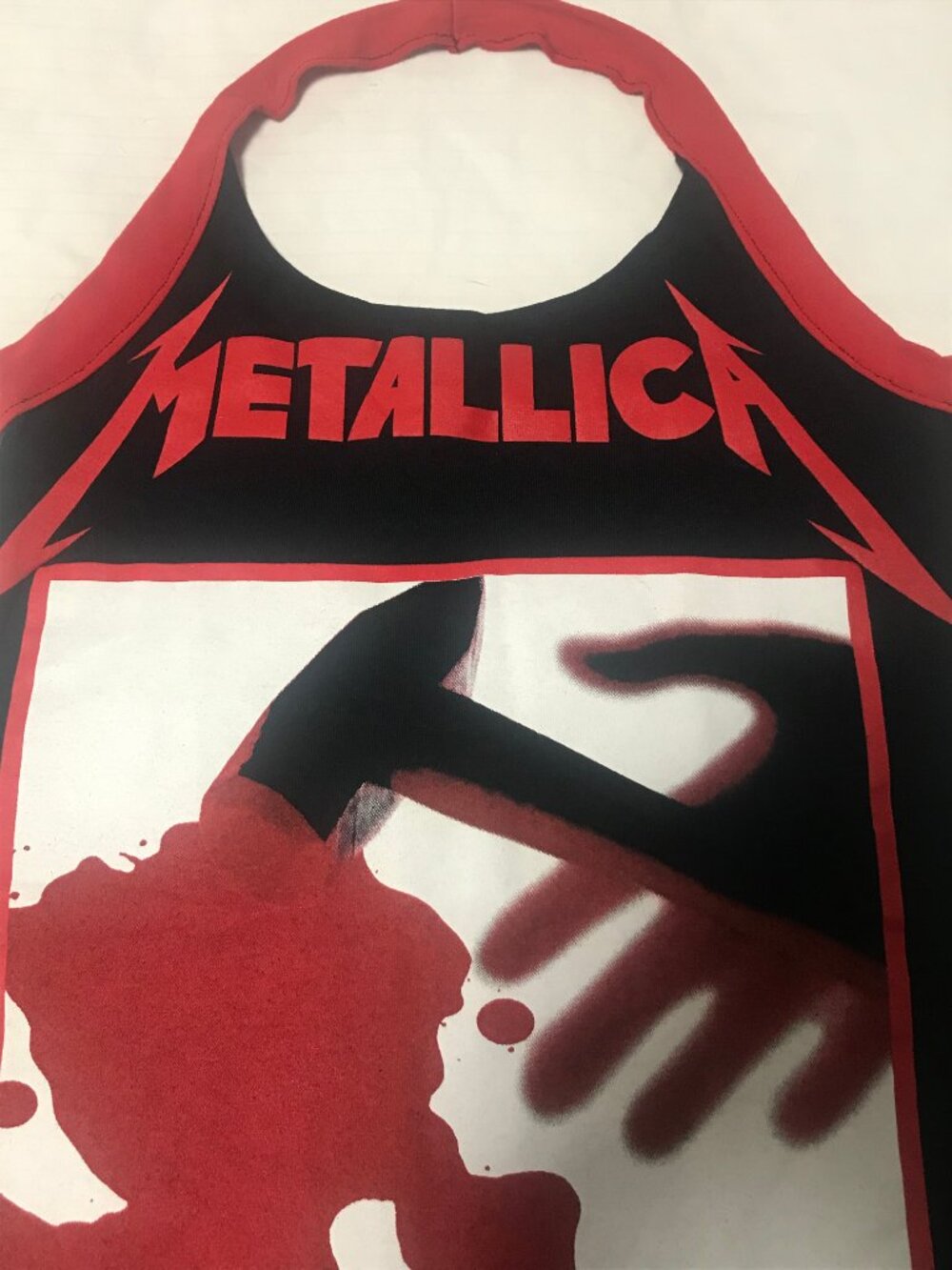 Metallica Kill Em All DIY Handmade Halter Top SMALL Trash Metal - Picture 2 of 6